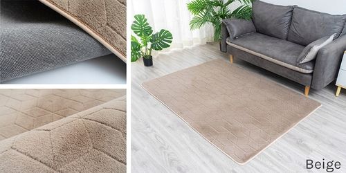 Dywan Rabbit 3D pluszowy miękki jedwabisty futro królika 120x170 na Arena.pl