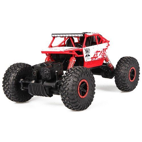 Samochód RC Rock Crawler HB 2,4GHz 1:18 czerwony zdjęcie 8