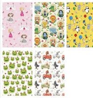 papier 2m x70cm  happy kids set82