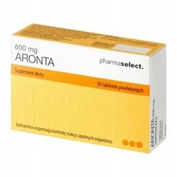 ARONTA 600MG, kurkuma, 30TABLETEK zdjęcie 1
