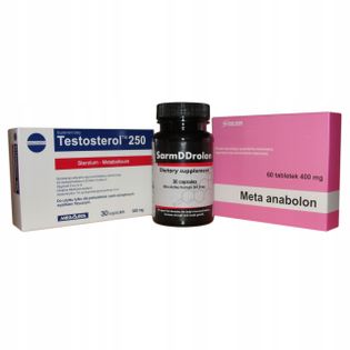 Meta + Sarm + Testosterol Leg Winstrol Metanabol