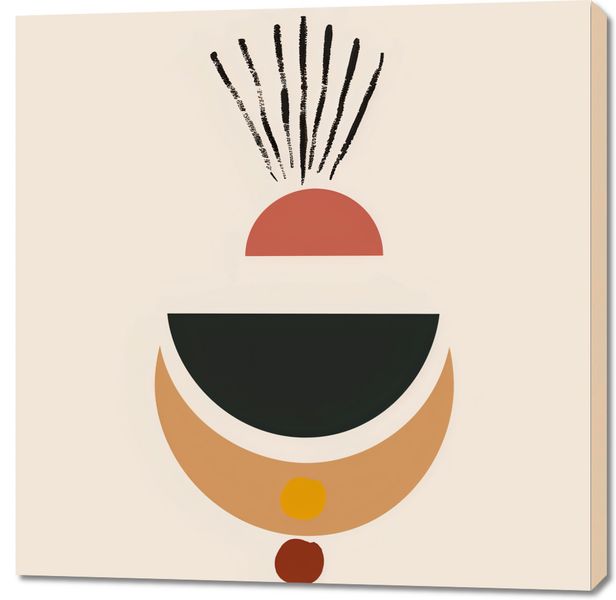 Obraz 100x100cm Spójna Refleksja zdjęcie 1