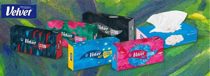 Velvet chusteczki Art 8 opakowań zdjęcie 7
