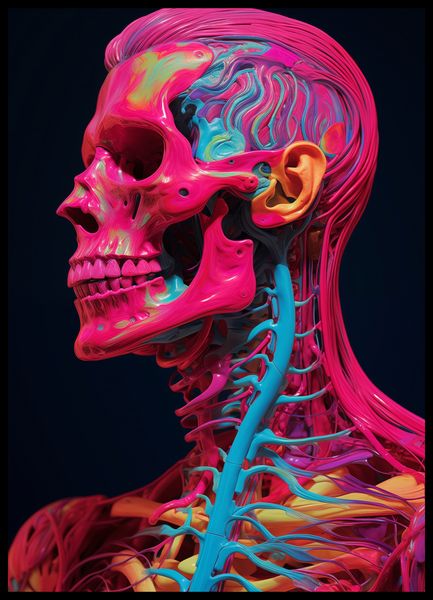 Plakat 50x70cm Anatomia Koloru zdjęcie 2