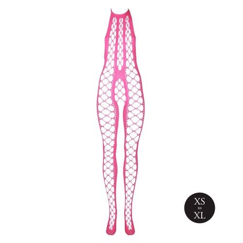 Neonowy Bodystocking Ouch! 835 Pink XS/XL na Arena.pl