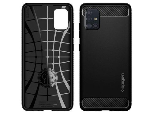 Etui Spigen Rugged Armor do Samsung Galaxy A51 Matte Black na Arena.pl