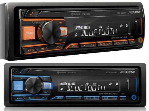 ALPINE UTE-201BT / UTE-200BT/ BT / FLAC / USB / MULTICOLOR / AUX na Arena.pl
