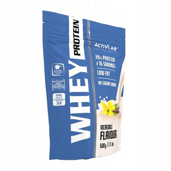 Activlab Whey Protein 500 g smak waniliowy zdjęcie 1