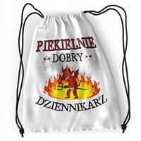 Plecak Dziennikarza Sportowy Szkolny Worek Torba Z Nadrukiem Ze Zdjęciem