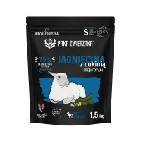 Karma sucha Paka Zwierzaka Jagnięcina z cukinią "S" 1,5kg