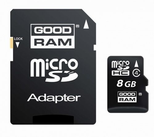 8Gb Karta Pamięci Microsd Goodram Micro Sdhc +Adap na Arena.pl