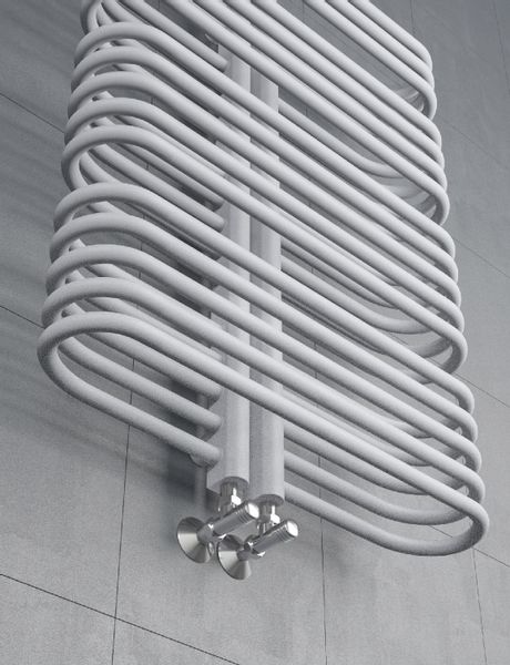 GRZEJNIK ŁAZIENKOWY NEO 1120x550 SZARY STRUKTURA zdjęcie 5