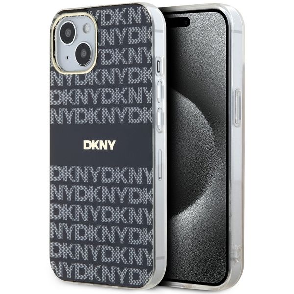 Etui DKNY do iPhone 15 Plus, iPhone 14 Plus, Czarny, MagSafe zdjęcie 1