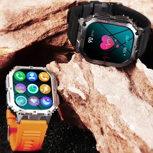 SMARTWATCH ZEGAREK MĘSKI MENU POLSKIE SPORT PULS ROZMOWY SMART WATCH AMOLED na Arena.pl