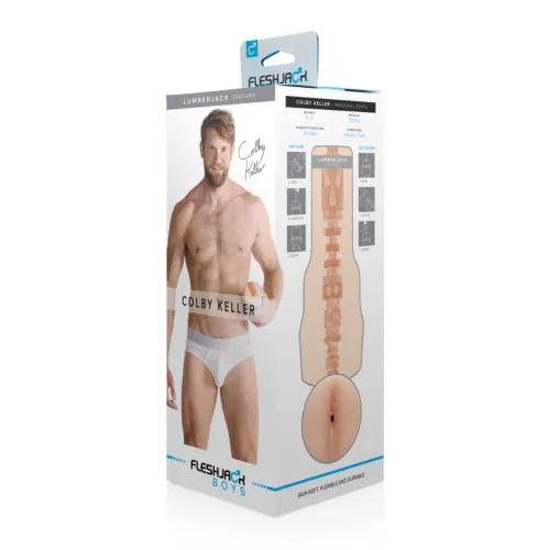 fleshjack boys colby keller lumberjack - model anatomiczny superskin na Arena.pl