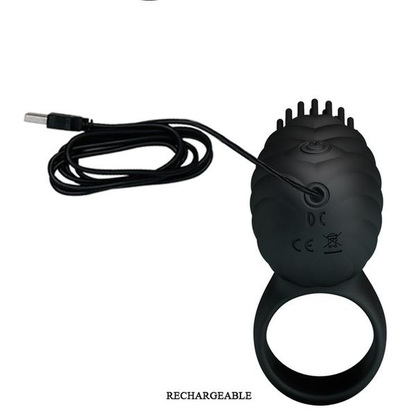 PRETTY LOVE - Hedda Rotating teaser cock ring zdjęcie 7