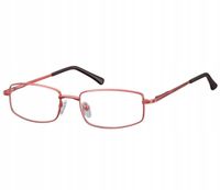 Okulary zerówki Oprawki KOREKCYJNE Optyczne SUNOPTIC Męskie/Damskie RED