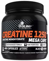 OLIMP Creatine 1250 Mega Caps Monohydrat MOCNA KREATYNA Naturalna 400 kaps