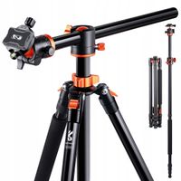 Tripod K&F Concept KF09086 240 cm czarny