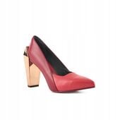 United Nude Gem Pump Hi Cranberry Mix Heel r.39