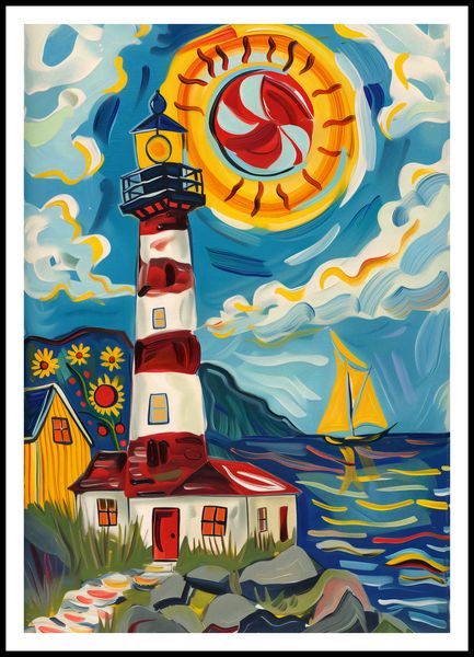 Plakat 70x100cm Żywa Przystań zdjęcie 3