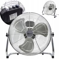 WENTYLATOR PODŁOGOWY 45CM STAL INOX 120W 1300 obr/min