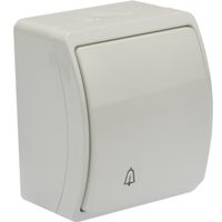 Koala łącznik dzwonek natynkowy IP44 biały 155-01