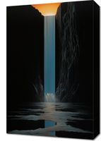 Obraz 40x60cm Wodospad Światła