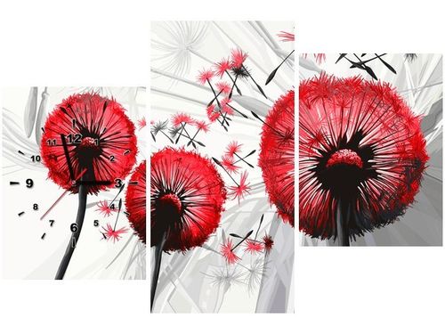 60CM 90 ZEGAR 3 ELEM DMUCHAWCE CZERWIENI ŚCIENNY na Arena.pl