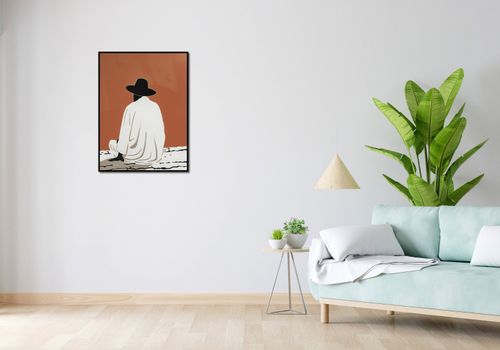 Plakat 60x80cm Rozmyślania w Oddali na Arena.pl