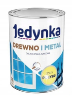 JEDYNKA FARBA DO DREWNA I METALU ŻÓŁTA POŁYSK 5L
