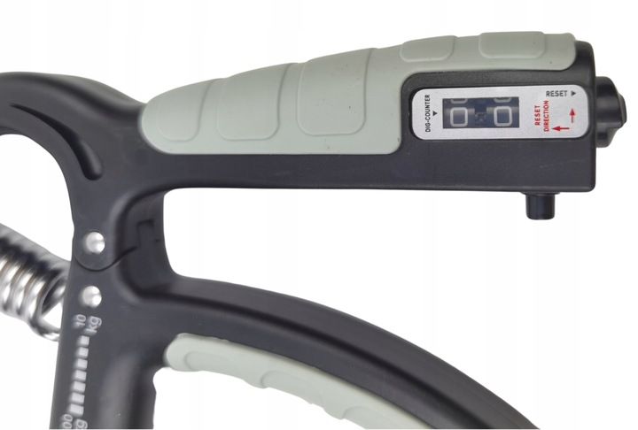 2x Ściskacz gripper z licznikiem regulowany 10-100kg do ćwiczeń nadgarstka zdjęcie 4