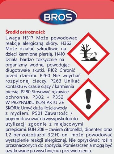 BROS Bagosel Oprysk na komary, kleszcze 50ml na Arena.pl