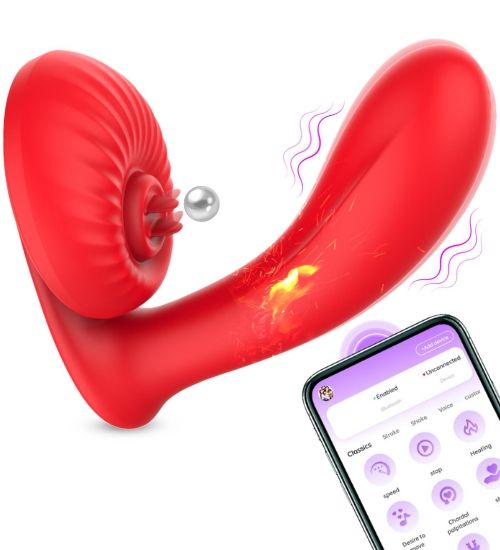 Stymulator z podwójnym języczkiem zdjęcie 1