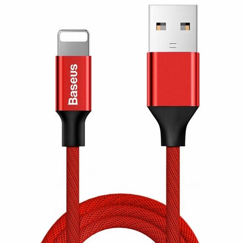 Kabel 1.8m Baseus Yiven Lightning 2A (czerwony) na Arena.pl