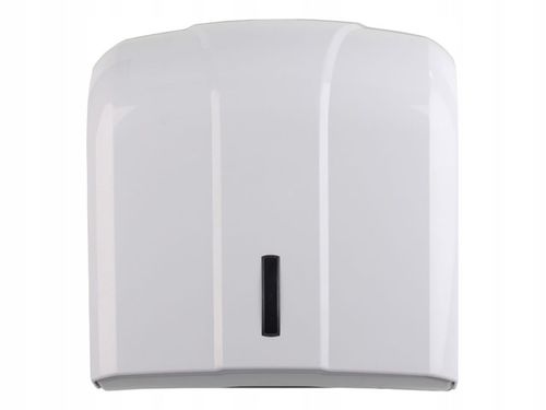 Pojemnik Dozownik Podajnik ręczniki papierowe ZZ Biały Naścienny ATEST PZH na Arena.pl