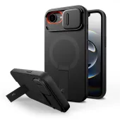 etui tech-protect kevlar aura magsafe na iphone 16e - czarne