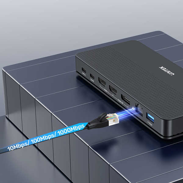 Unitek Przełącznik KVM 2 komputery 2 monitory 4K zdjęcie 5