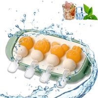 Forma Silikonowa Do Lodów Zwierzątka z Patyczkami