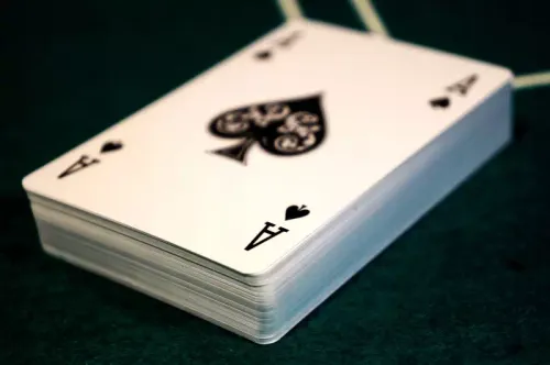 2 x KARTY DO GRY 100% PLASTIK POKER BRYDŻ + ETUI na Arena.pl