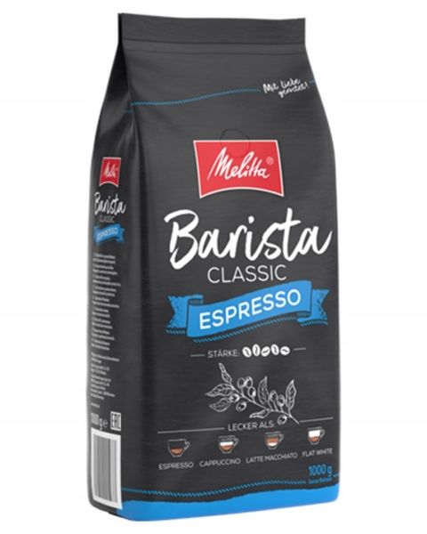 Kawa ziarnista MELITTA BARISTA ESPRESSO 1kg | intensywna Arabica / Robusta zdjęcie 1