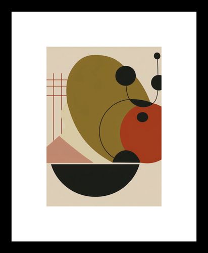 Plakat 20,5x28,4cm Geometryczny Balans na Arena.pl