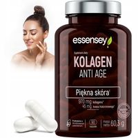 KOLAGEN ANTI AGE + KWAS HIALURONOWY + WITAMINA C 1075MG SKÓRA STAWY KOŚCI