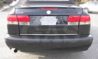 Saab 9-3 - Chromowane Listwy Chrome Grill Atrapy Zderzaka Tuning