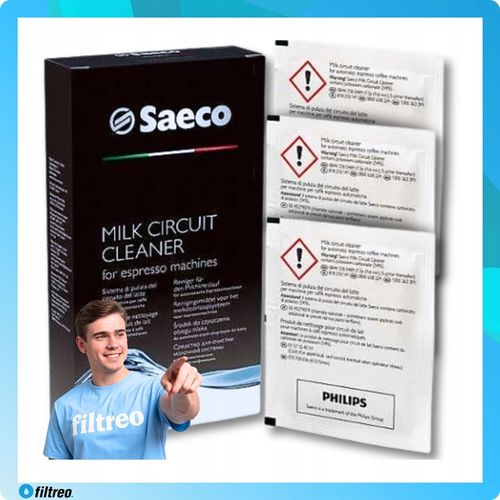 Środek do czyszczenia obiegu mleka 6 saszetek do ekspresu Saeco CA6705 na Arena.pl