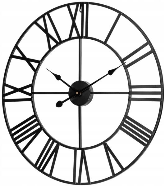 Teesa Aluminiowy Duży Zegar Ścienny 60 Cm Tsa0039 zdjęcie 1