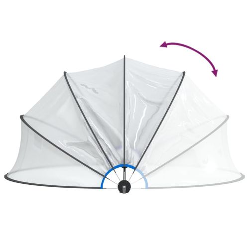 Emaga Kopuła basenowa 500x250 cm na Arena.pl