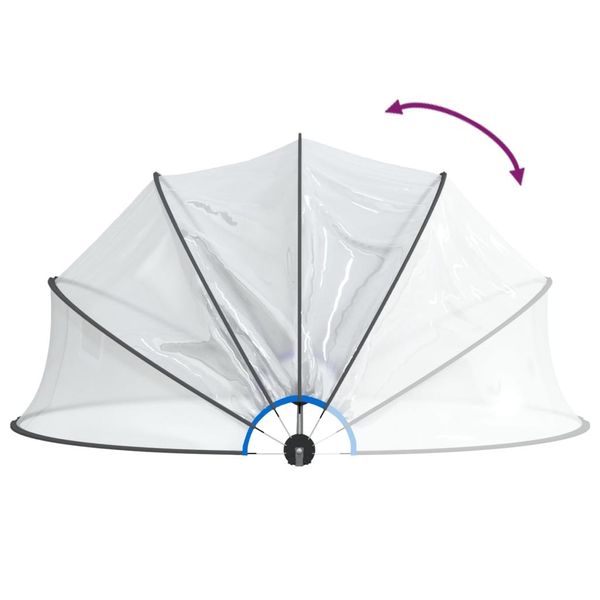 Emaga Kopuła basenowa 500x250 cm zdjęcie 6