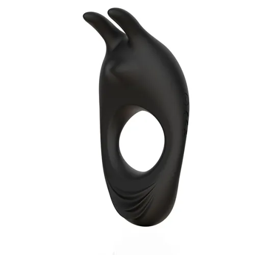 feelztoys zeus black - pierścień wibrujący z podwojnym napędem, czarny na Arena.pl