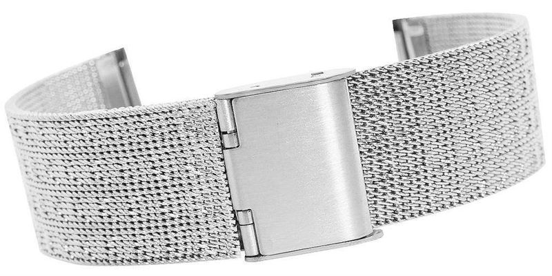 Bransoleta Fashion Mesh Srebrna IPS 18 mm FA18S zdjęcie 1